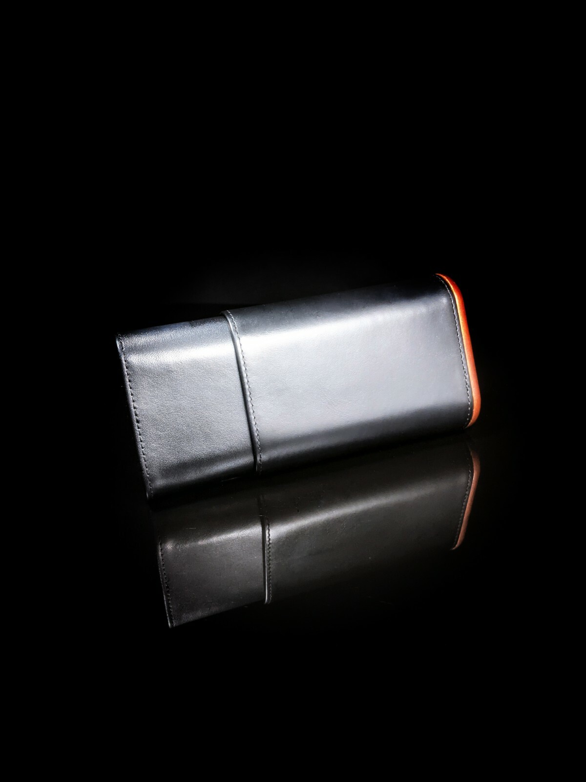 3 CIGAR BLACK LEATHER CASE 56 RING GAUGE | P/N: 1600227