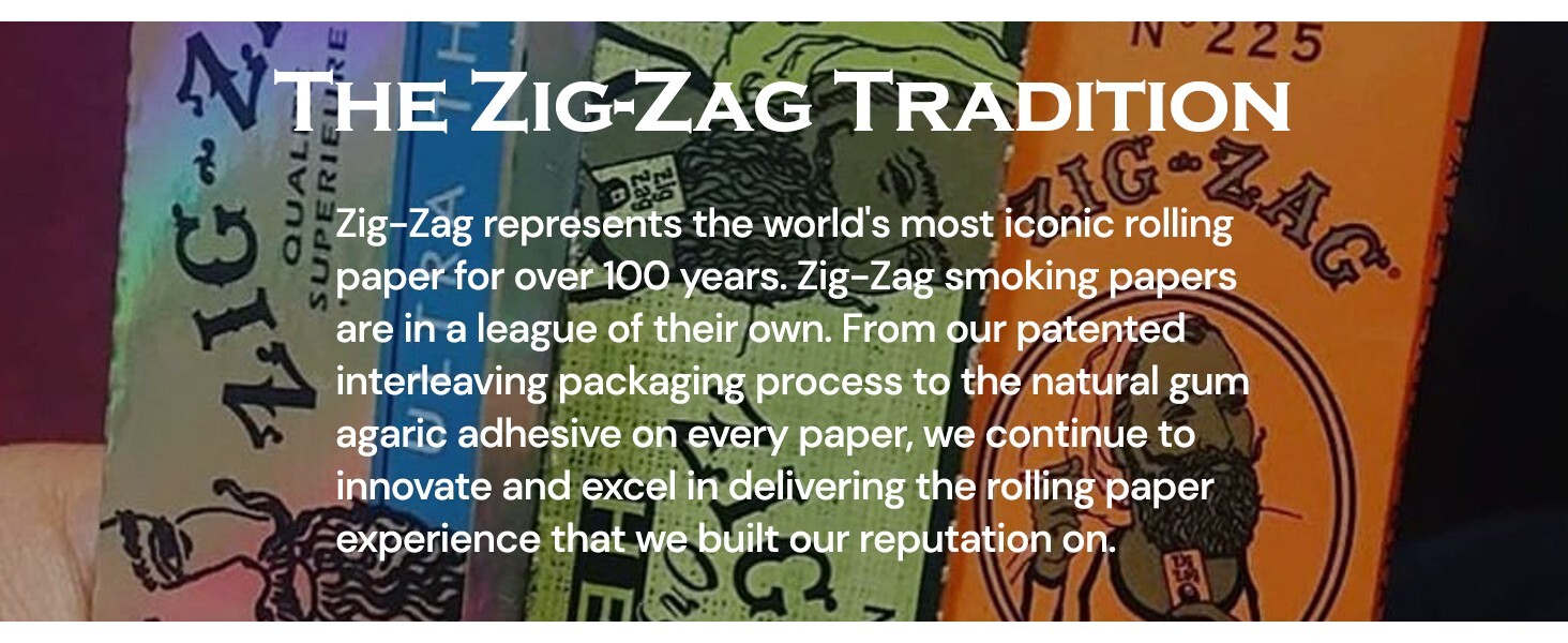 💛Zig Zag Ultra Thin 1 1/4 Rolling Papers Full Box 24x Booklets 32 Leaves😍