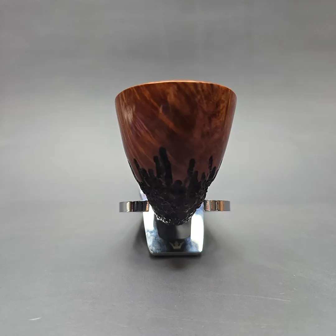 Stanwell Pre-2010 Rustico Partially Rusticated Estate Briar Pipe, Danish Estates