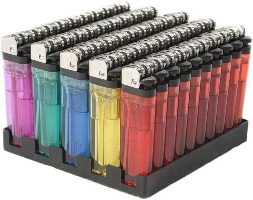 Lot Classic Disposable Lighter Soft Flame Kitchen Lighter – Newly Improve Qualit