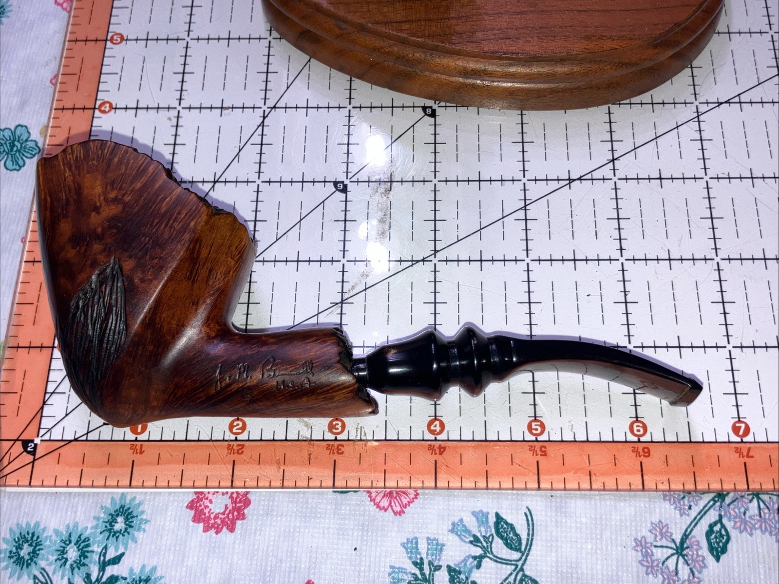 1995 J.M. Boswell USA Freehand Estate Pipe Hand Made MAKE OFFER
