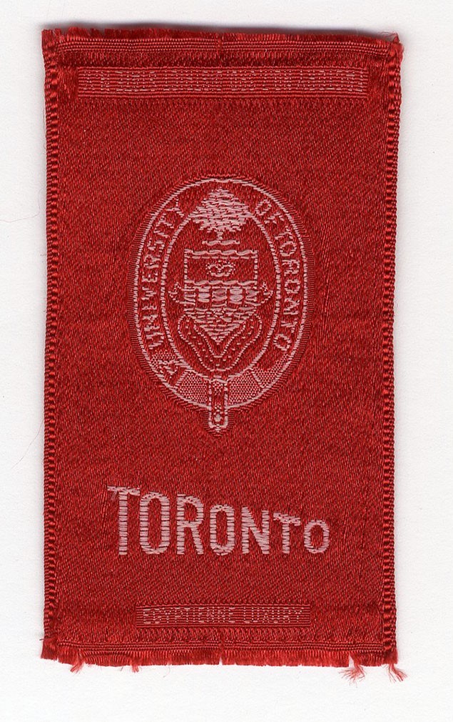 UNIVERSITY OF TORONTO Tobacco Silk 1905-1916 Egyptienne Luxury Brand