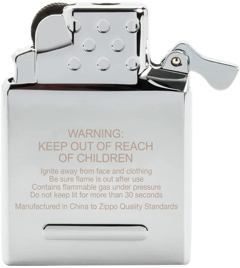 Inserto para encendedor de butano Zippo (5 cm de largo x 3,6 cm de ancho x 1,27