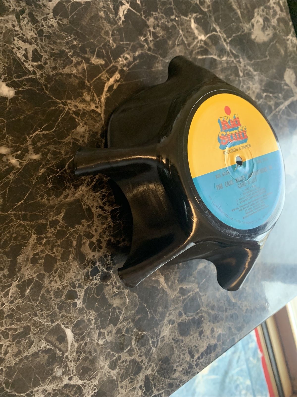 Vinyl Ashtray {record} Homemade VG