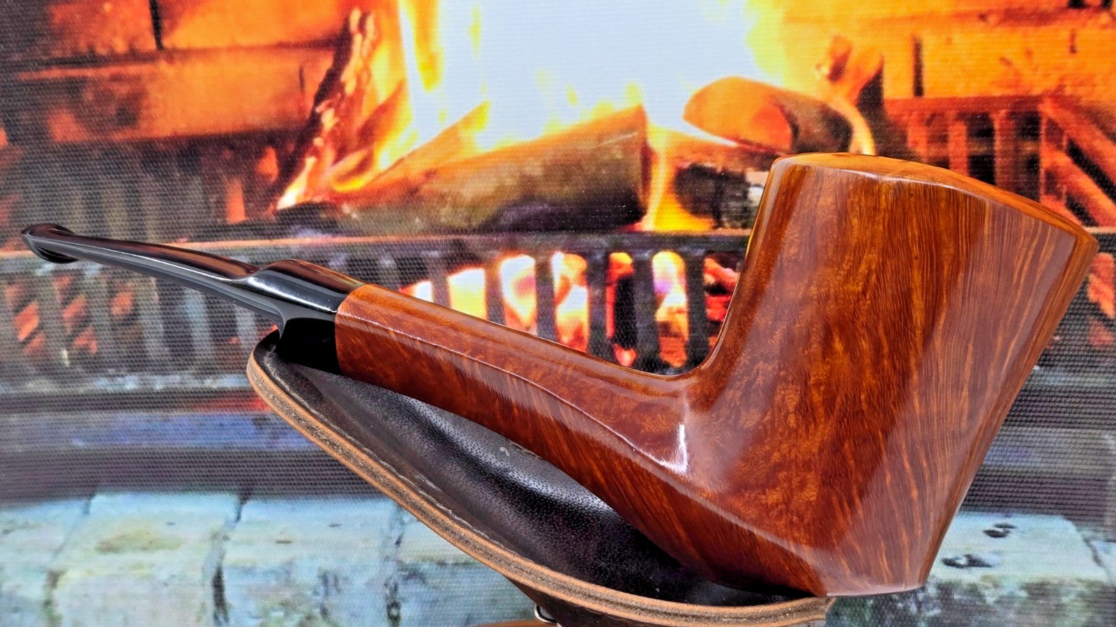 Savinelli Autograph (4) Smooth Bent Dublin Estate Pipe
