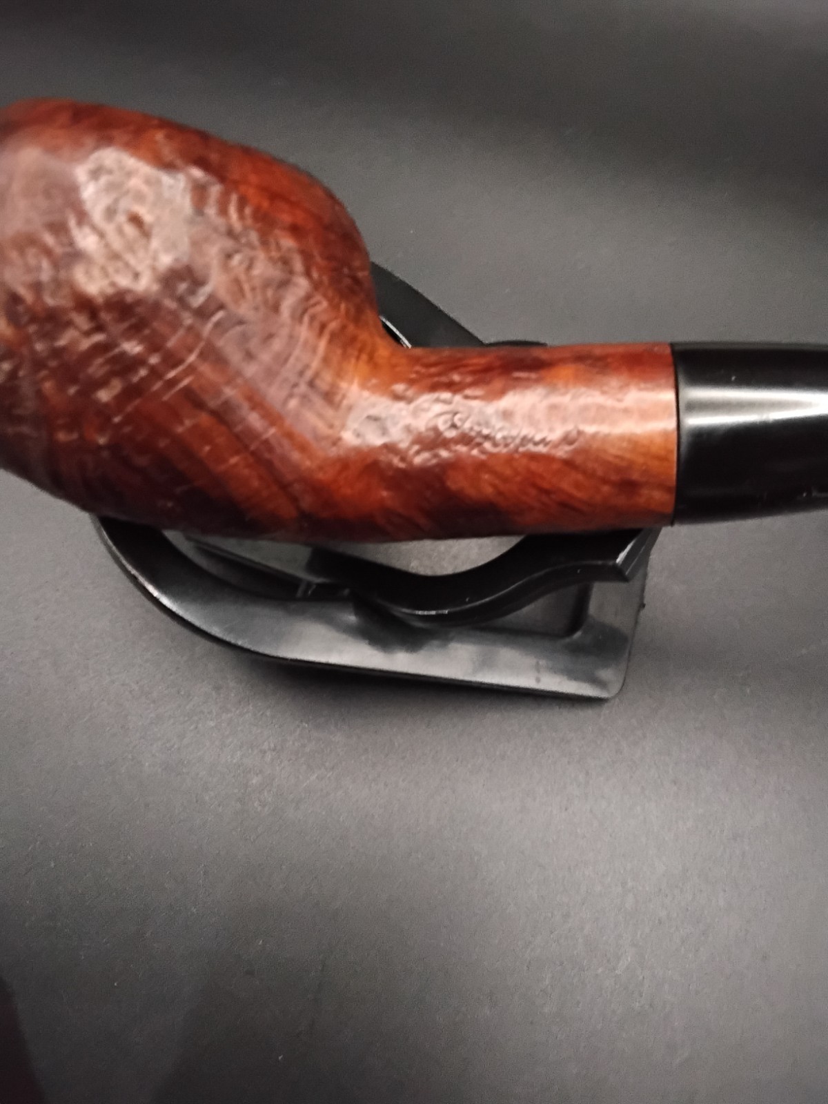 Professionally restored Edwards author tobacco smoking pipe