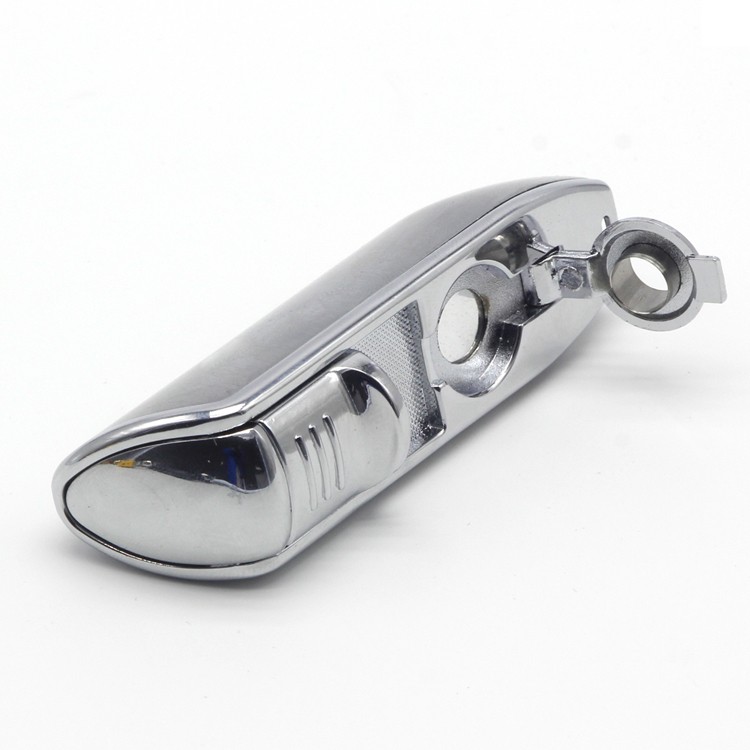 Galiner Metal 3 Torch Flame Pocket Cigar Cigarette Lighter W Punch Butane No Gas