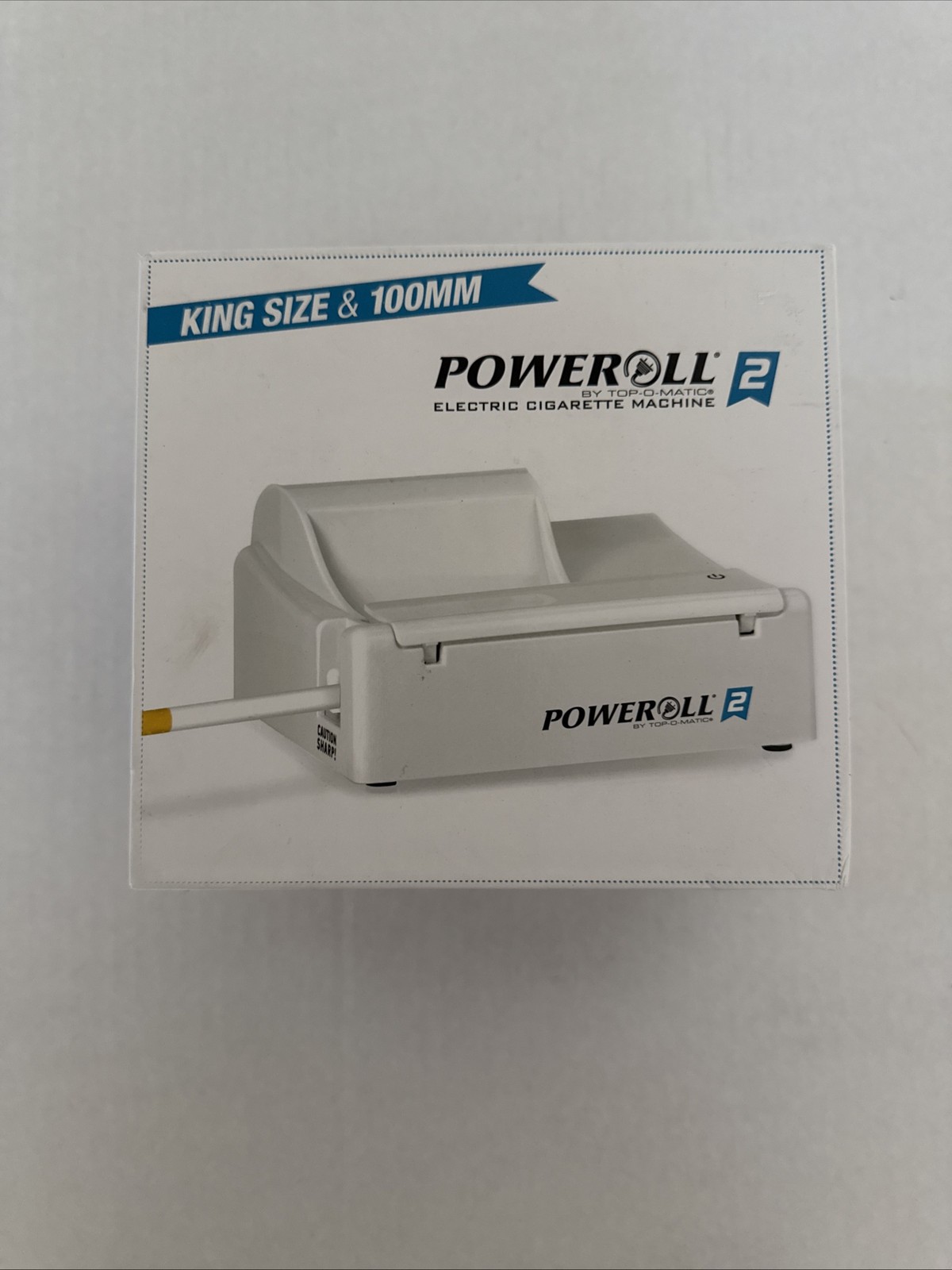 POWEROLL 2 Top-O-Matic Electric Cigarette Machine – King Size & 100mm