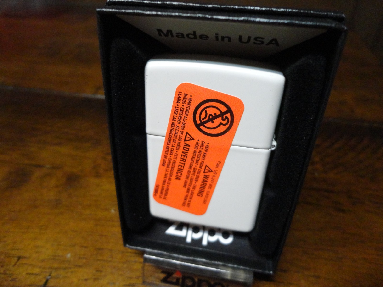 ZIPPO MATCHES DESIGN ZIPPO LIGHTER MINT IN BOX