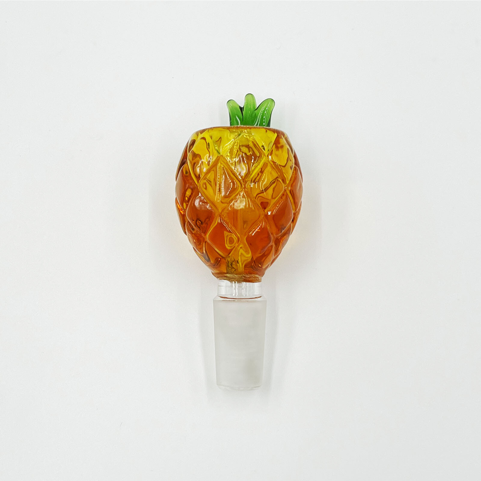 14MM Male Yellow Pineapple Hookah Water Pipe Bong Bowl USA Fast Free Ship 1pcs