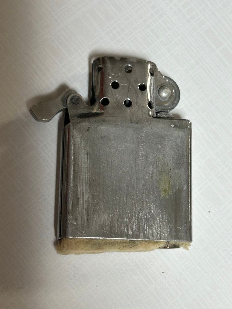 Zippo Vietnam War Oil Lighter Used Vintage Collectible Pocket Lighter Tobacciana