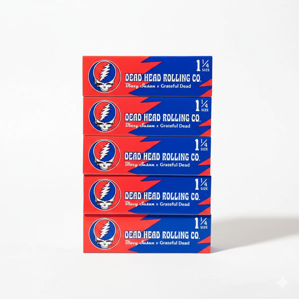 Blazy Susan x Grateful Dead 1-1/4″ Rolling Papers | 5 Booklet | Best Price!