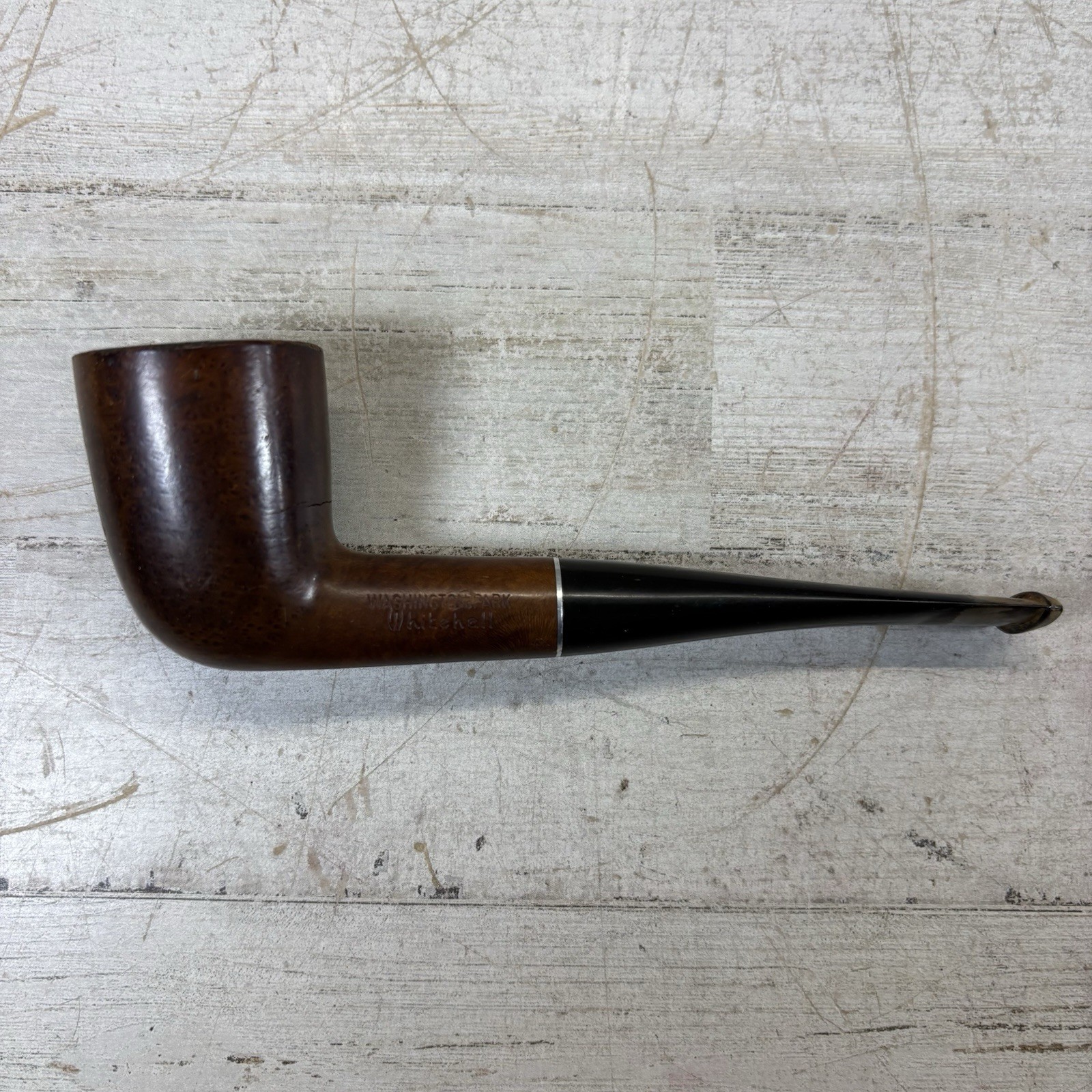 Washington Park Whitehall Imported Briar Tobacco Pipe Estate Straight Dublin