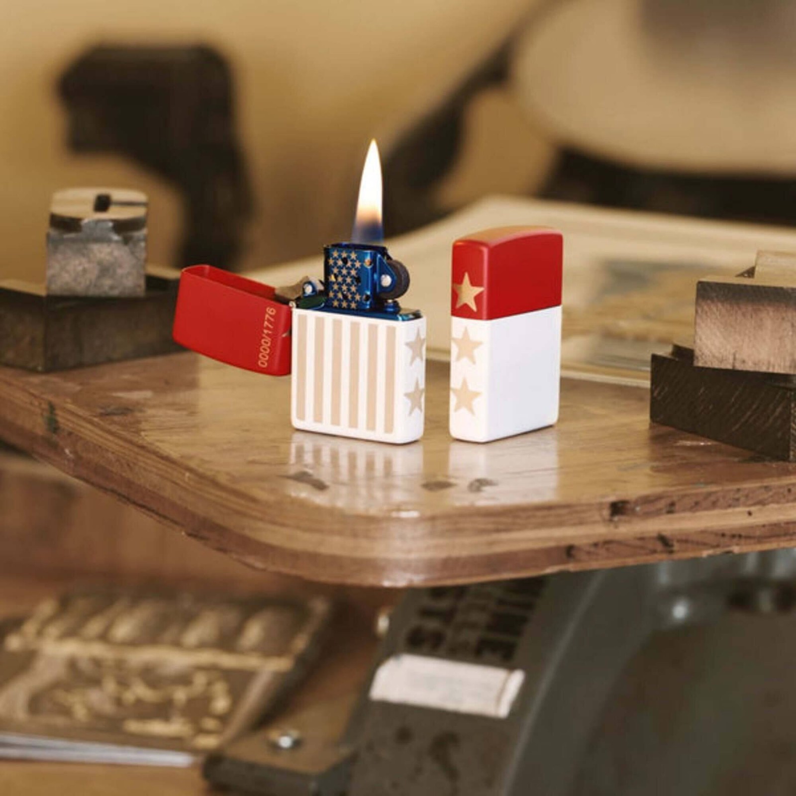 Zippo Limited Edition 250th Anniversary Lighter Collectible 1776 Made
