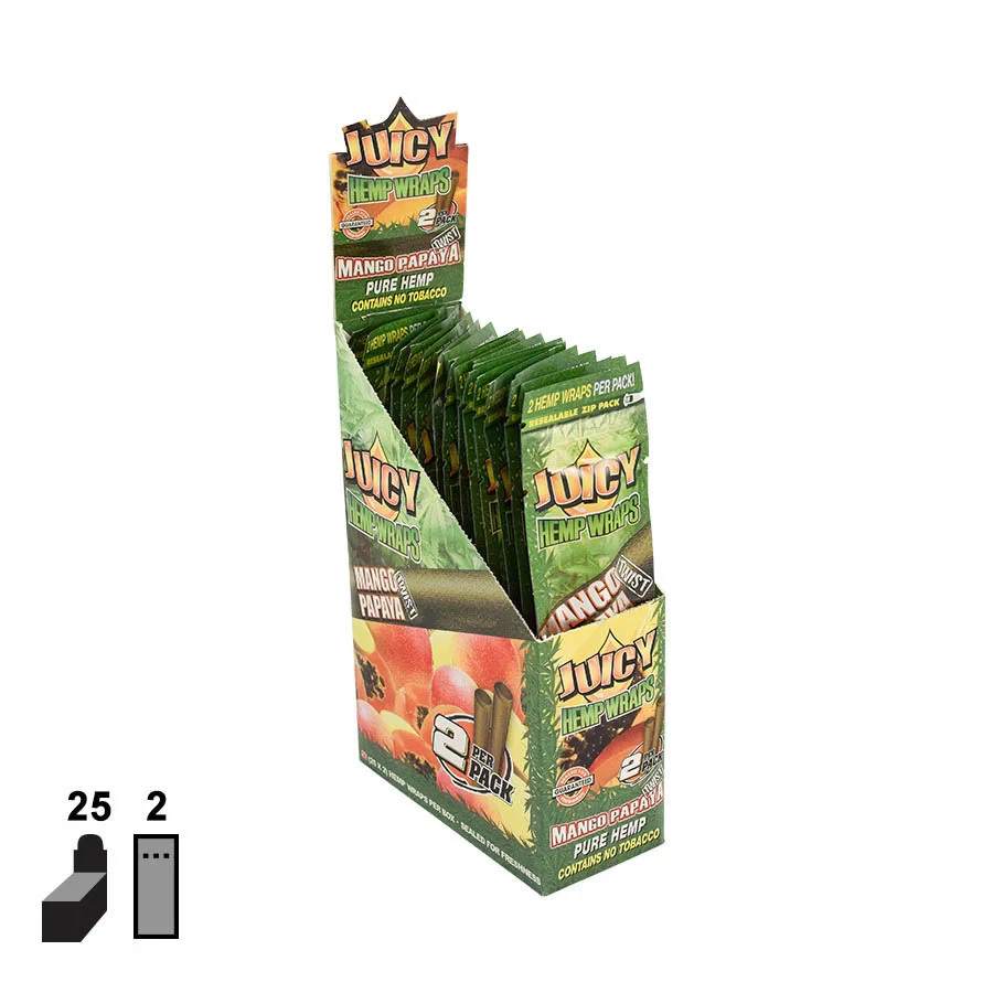 🤪 JUICY JAY PAPAYA PUNCH TERP WRAPS 🔥 25 PACKS 🤑 2 WRAPS PER PACK 💯🤤💯🤤💯