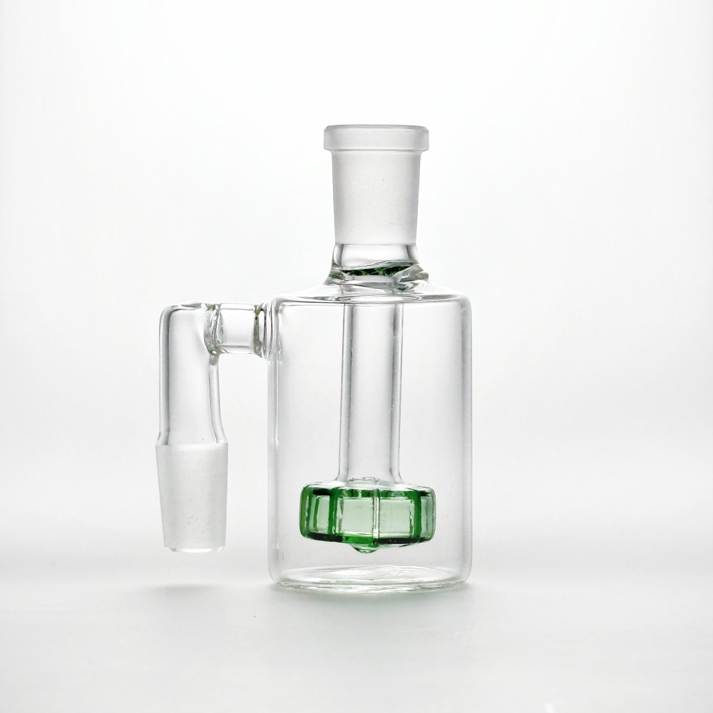 Glass Ash Catcher 14mm Male 90 Degree Showerhead Perc Water Pipe Bong Filter