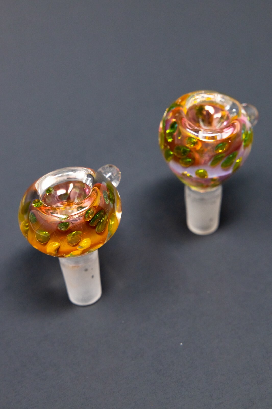 Hookah Water Pipe 14mm Pearl Heavy Premium Glass Male Tobacco Bowl Piece
