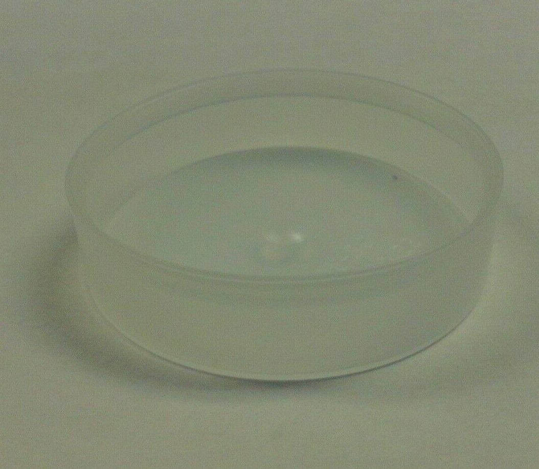 ACRYLIC PLASTIC or GLASS WATER PIPE REPLACEMENT PIECE: 2 INCH DIAMETER CAPLUG