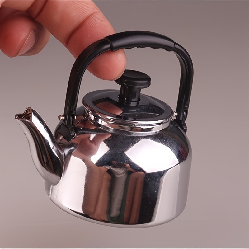 Teapot-Shaped Refillable Lighter Butane Cigarette Lighter Windproof Lighter Gift