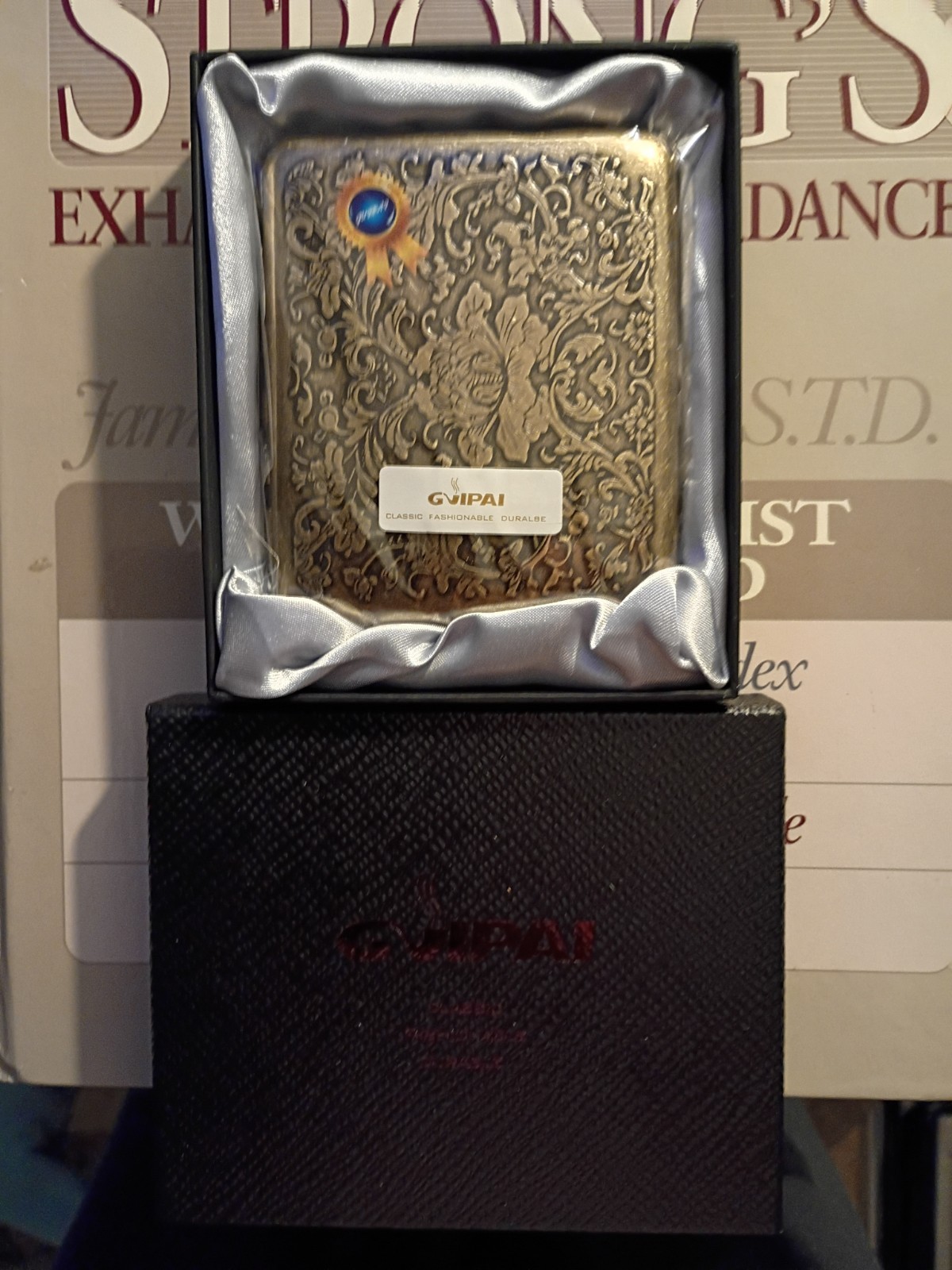 GVIPAI Classic Fashionable Luxury Cigarette Case