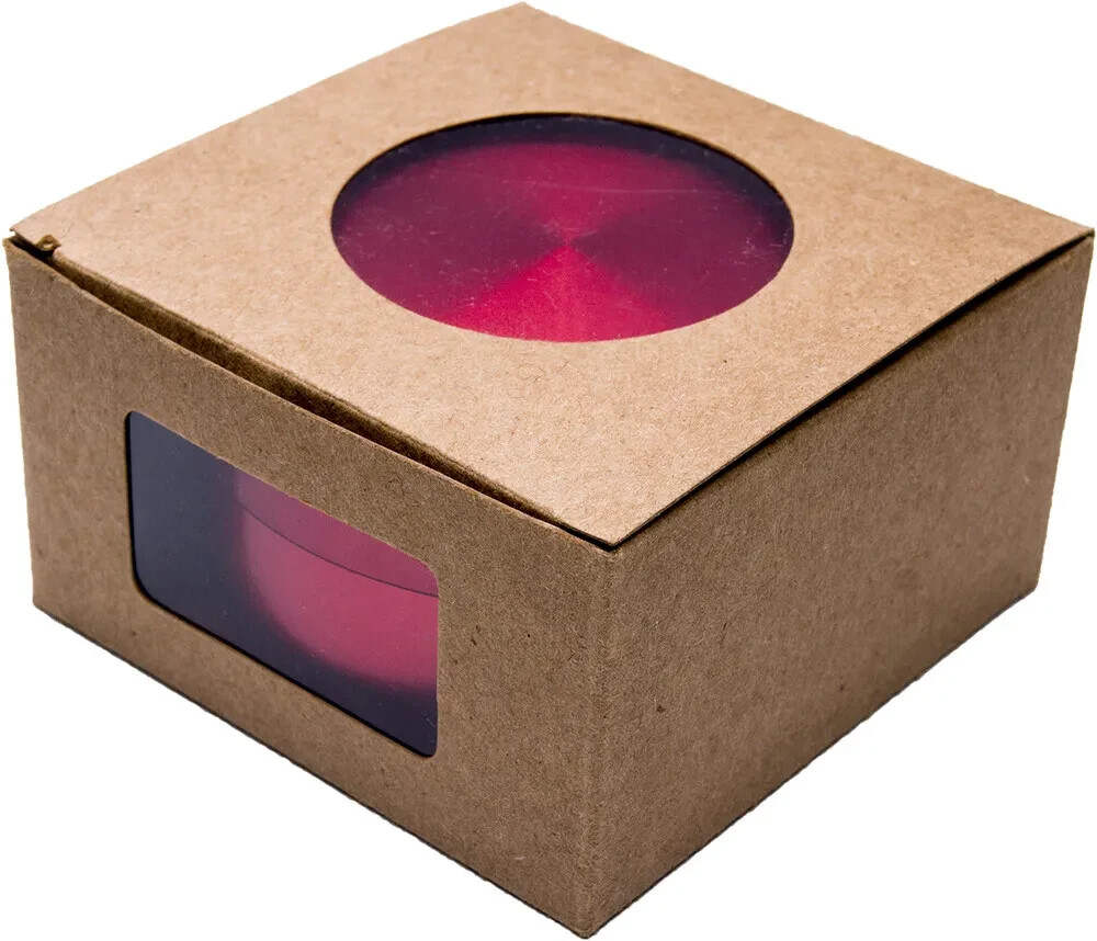 4″ Aluminum Huge 4 Piece Grinder Tobacco Herb Spice Crusher w/ Gift Box Red