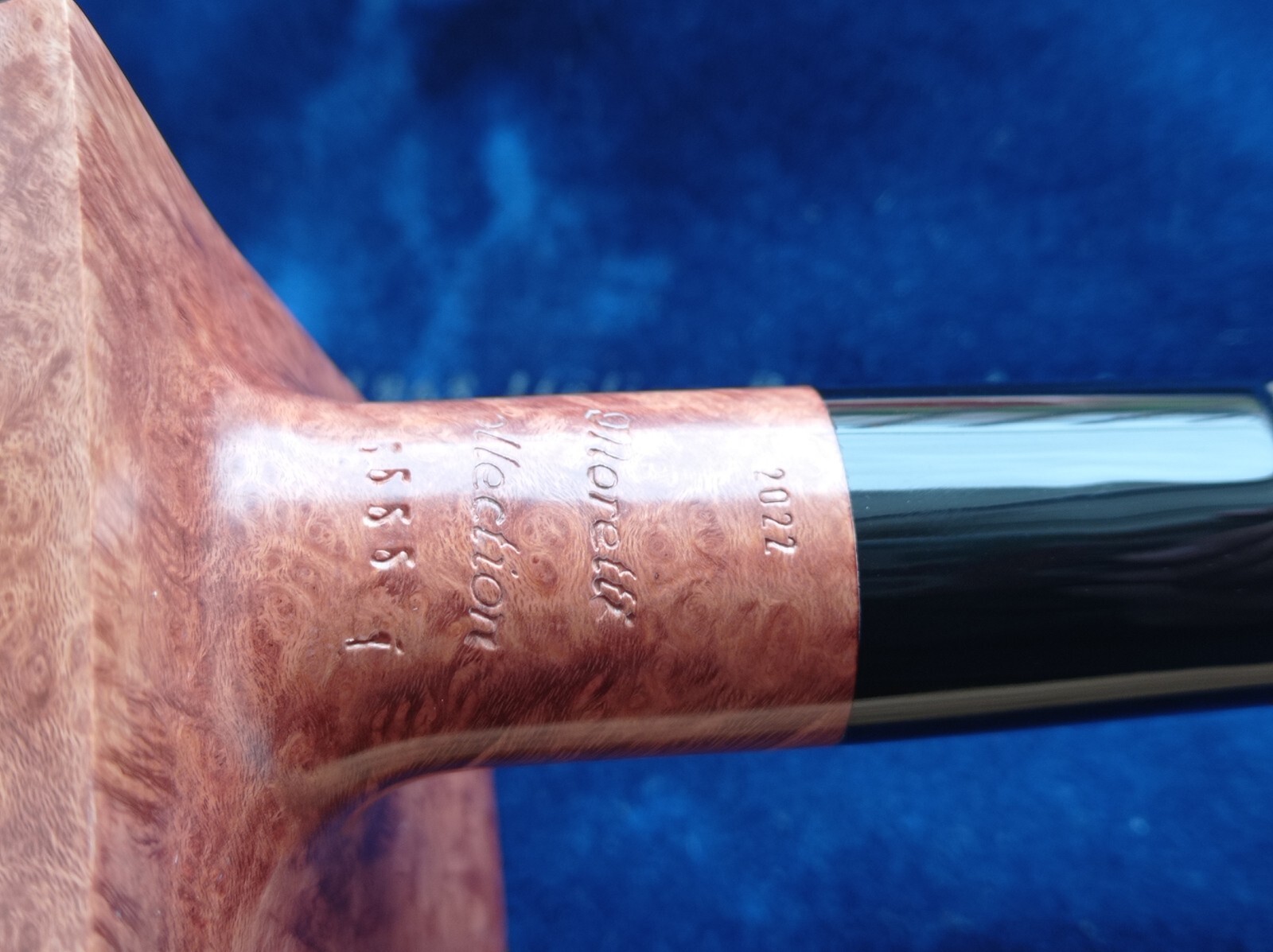 Moretti Pipe Collection Panel Volcano Freehand handmade natural briar 97 oz.3,3