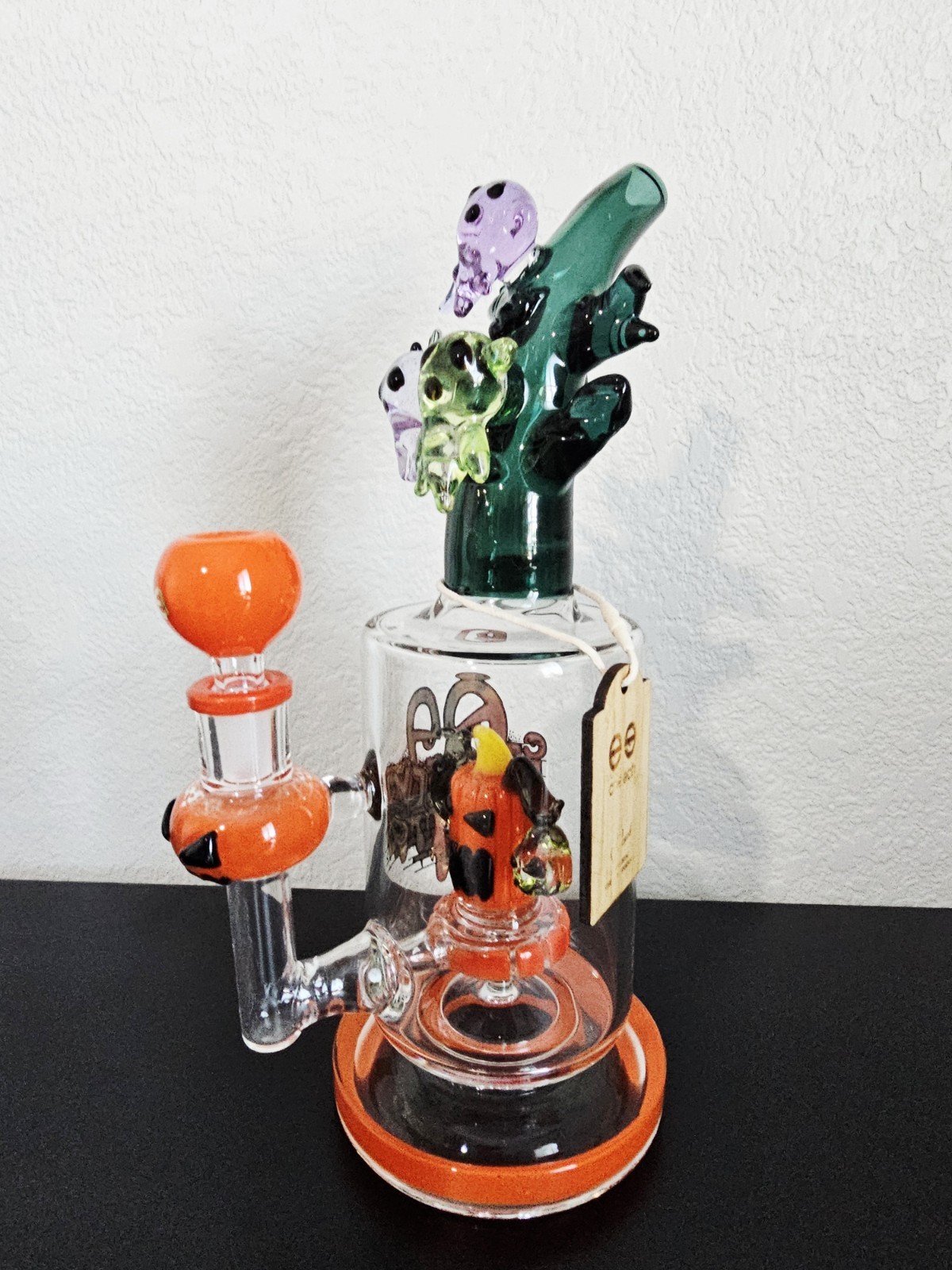 CHEECH GLASS VERY LIMITED ED. “PUMKIN PART Y & BUDDIES”/ WATER PIPE/ BONG/ RIG