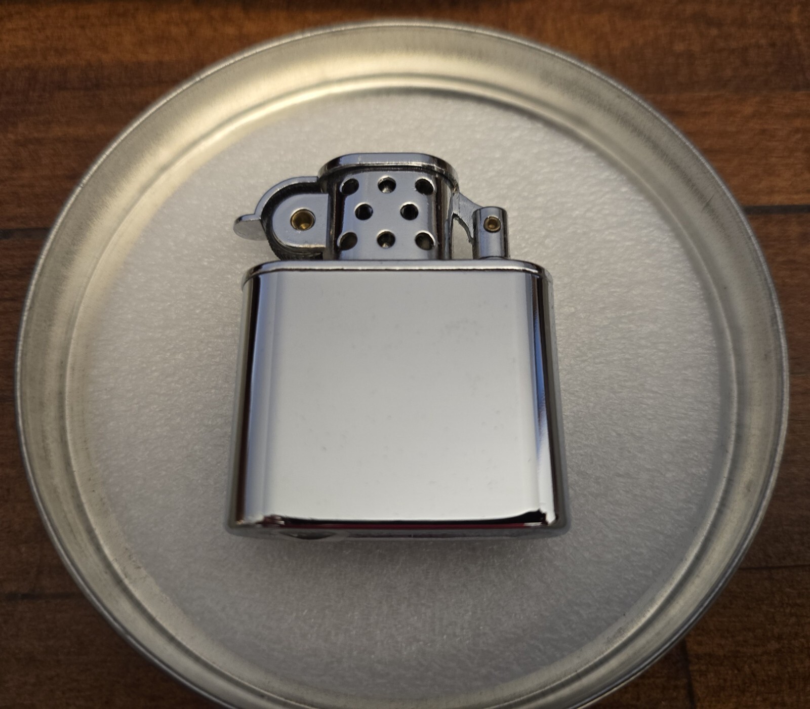 Vintage American Thunder Wind Proof Lighter in Tin