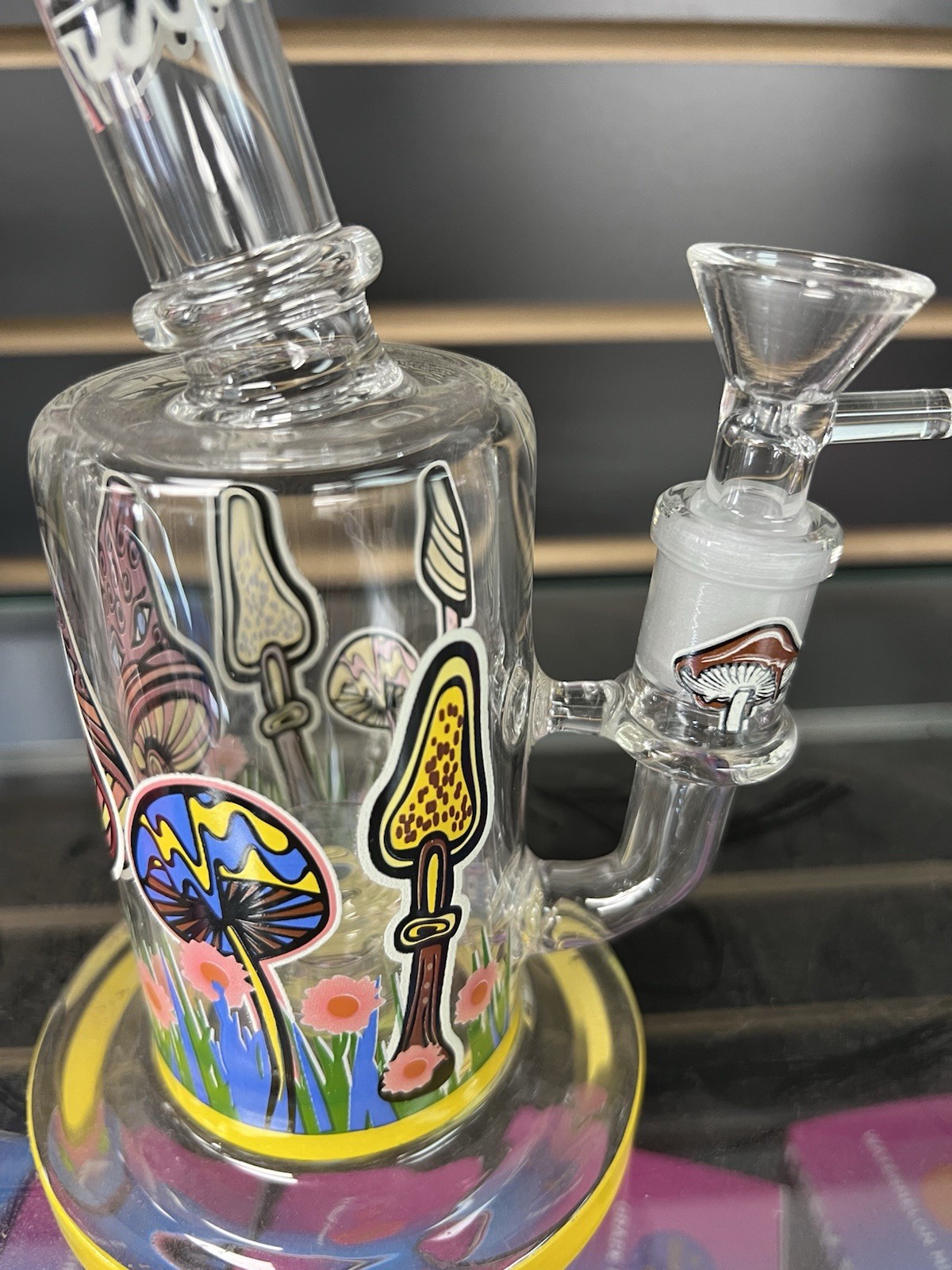 Artistic Glass Bong Water Pipe Tobacco Smoking Pipe 14MM Bowl