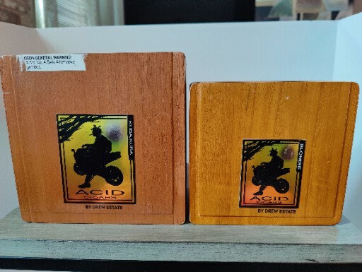 Cigar Boxes Drew Estate Acid 2 sizes