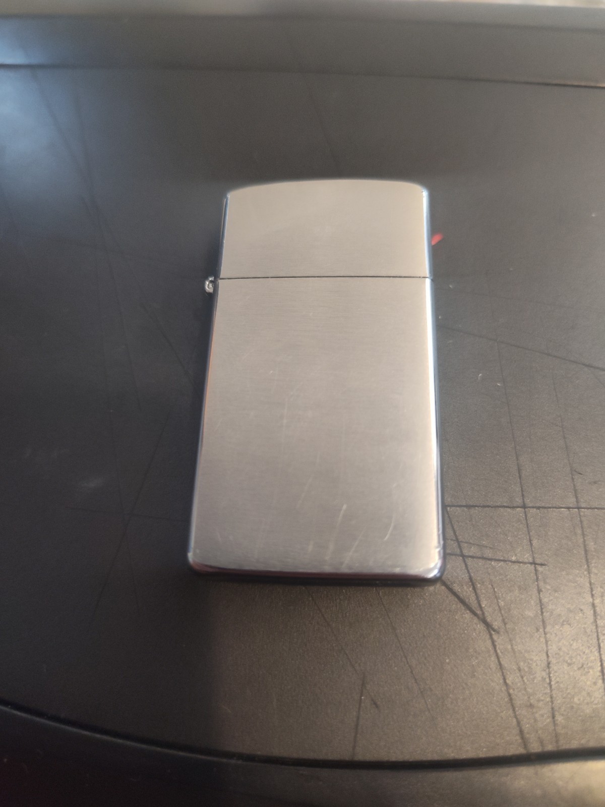 Vintage ZIPPO Chrome lighter 2000 (XVI) G Slim Crome Free Shipping New Flint