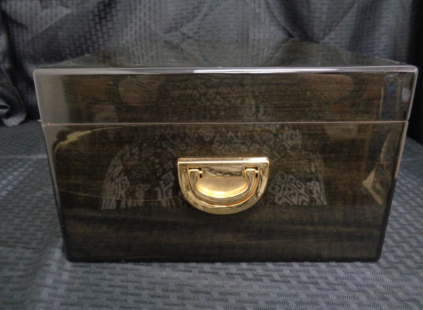 Cigar Humidor Large Cedar Wood Desktop Humidifier Storage Box Cigars