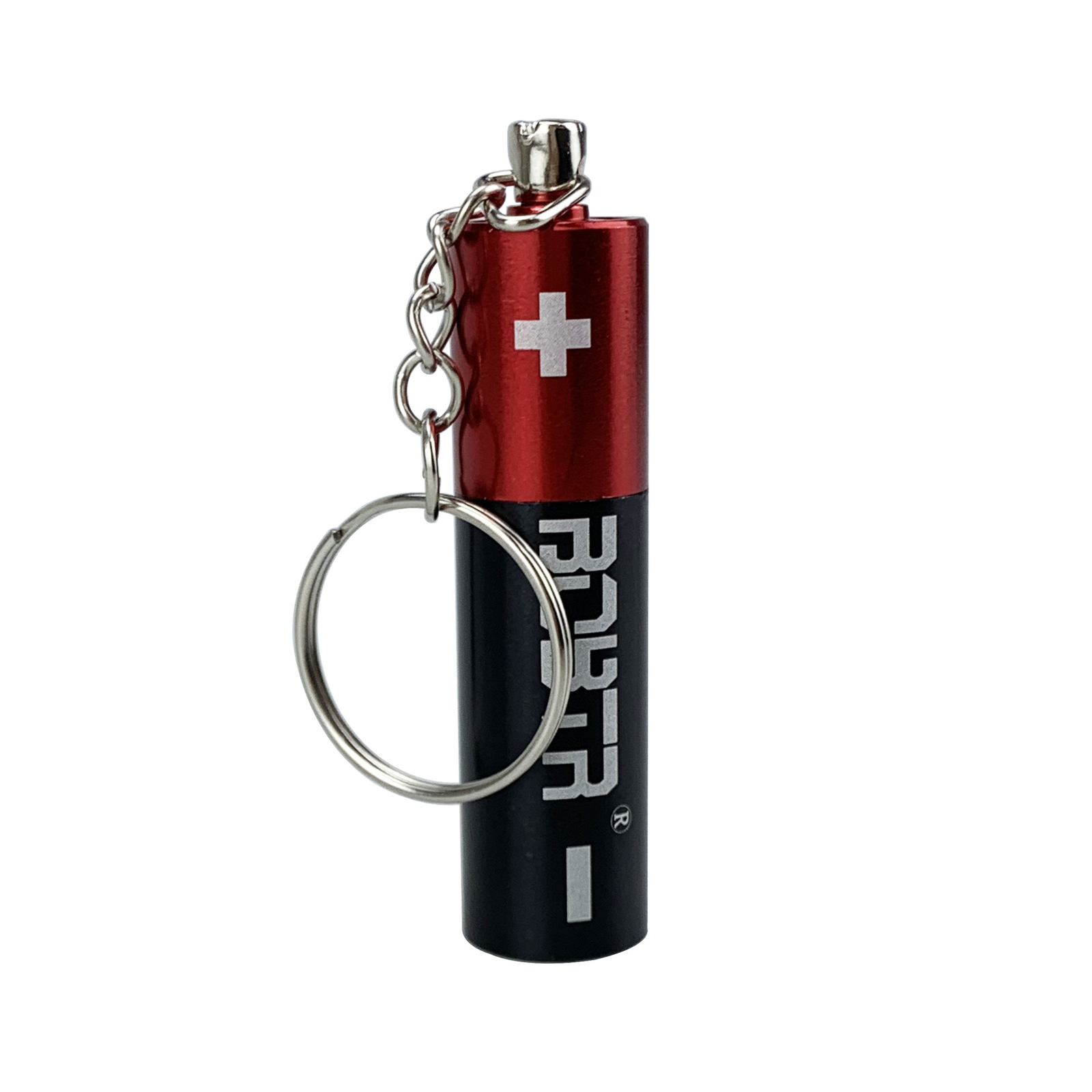 Creative Hanging Buckle Battery Metal Pipe Detachable Portable Keychain Pipe