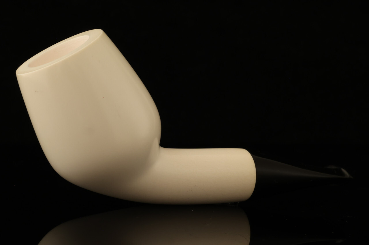 srv Premium – Nosewarmer Devil Anse Block Meerschaum Pipe with case 14406r