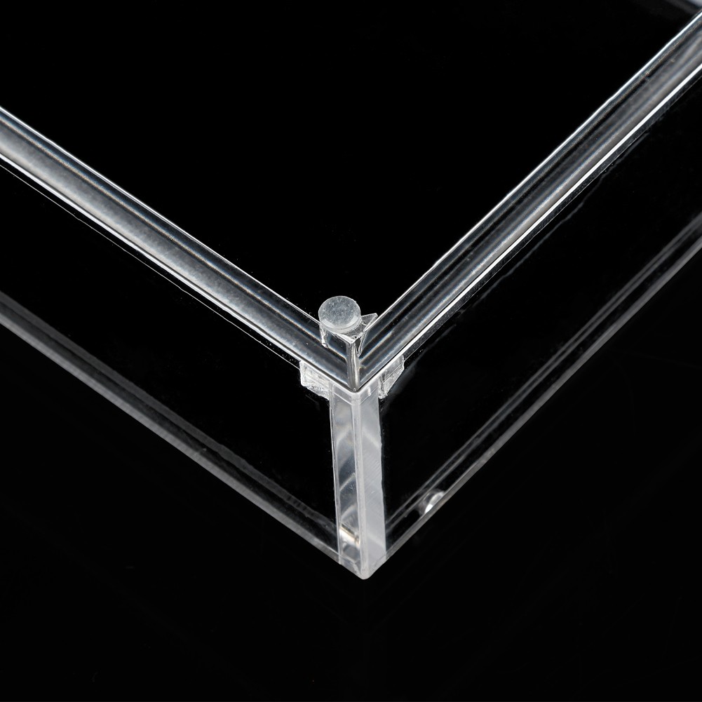 Clear Acrylic Cigar Humidor Hold 20-35 Cigars Airtight Box V-cutter Punch Holder