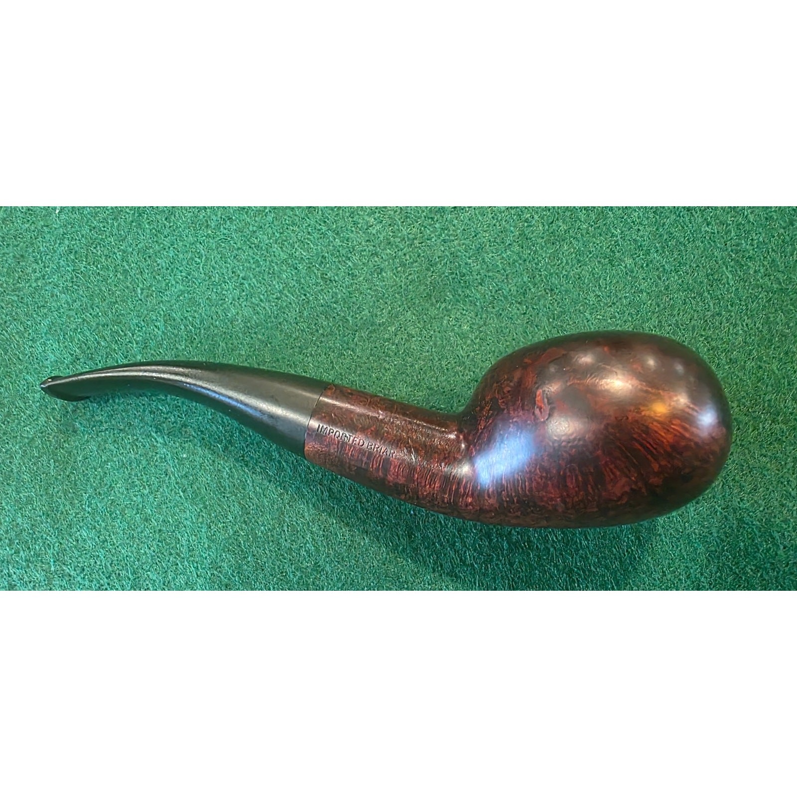 Vintage Estate Smoking Pipe Wally Frank ltd Author Imported Briar 1955