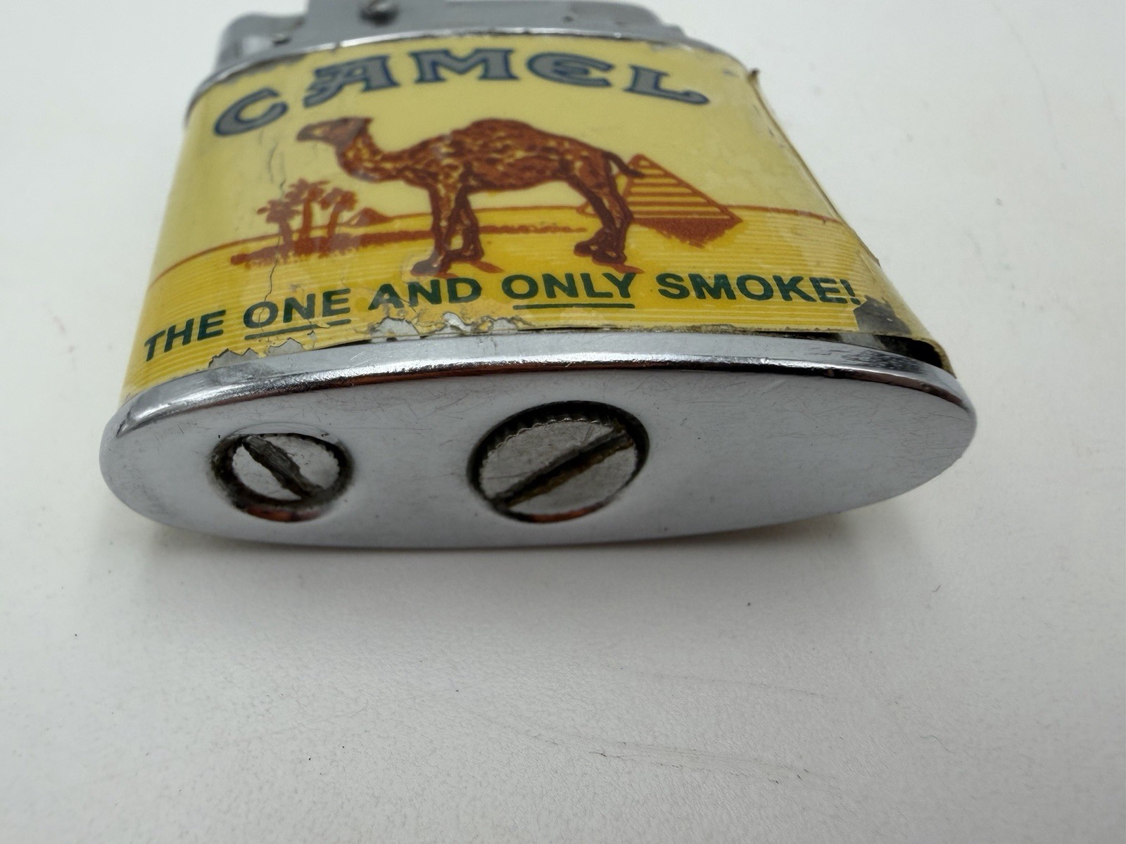 VINTAGE CAMEL ” The One and Only Smoke ” DESIGN LIGHTER MADE IN JAPAN