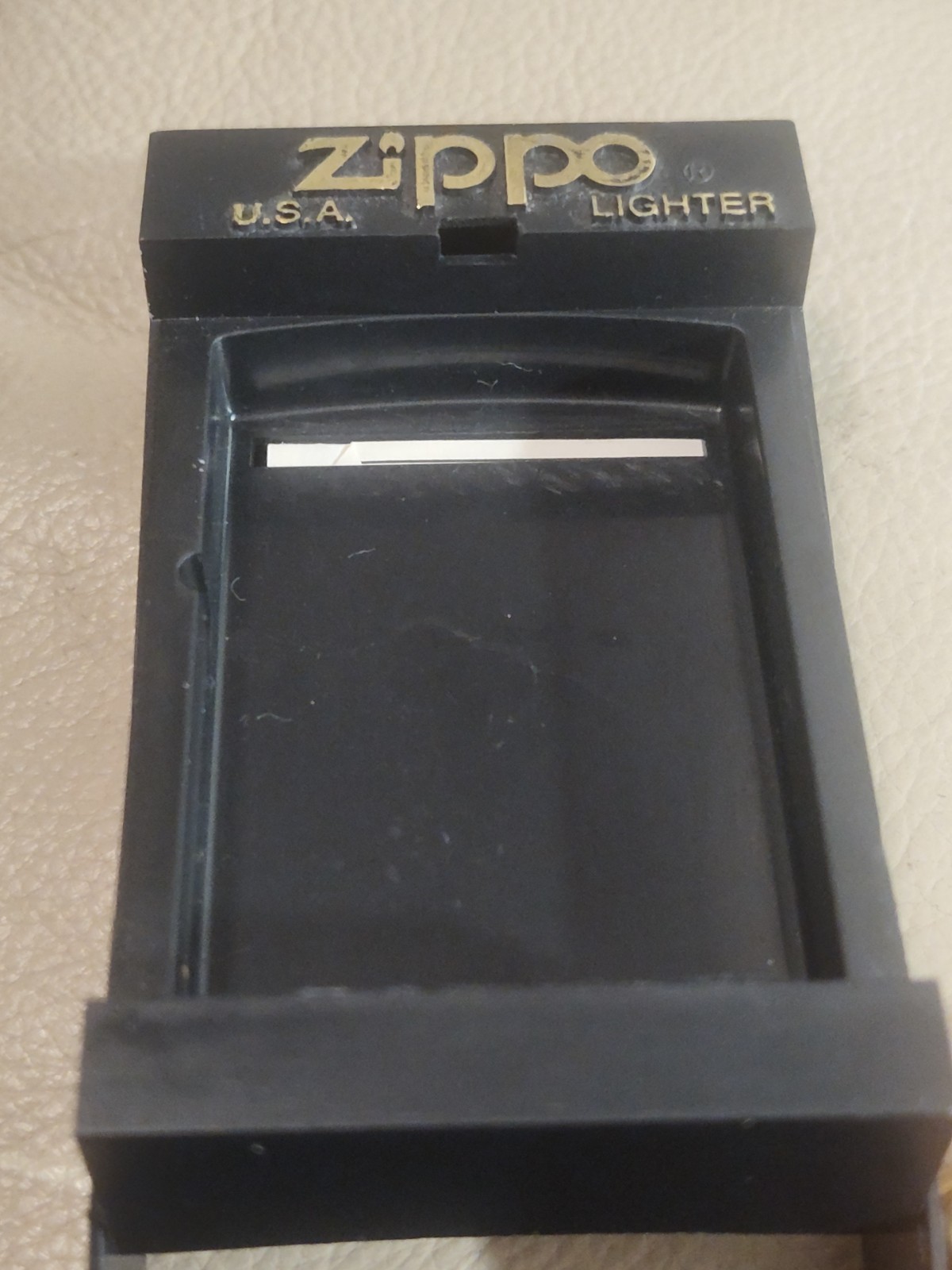 Zippo Brass USS Halyburton FFG 40 Unfired 2000 Lighter