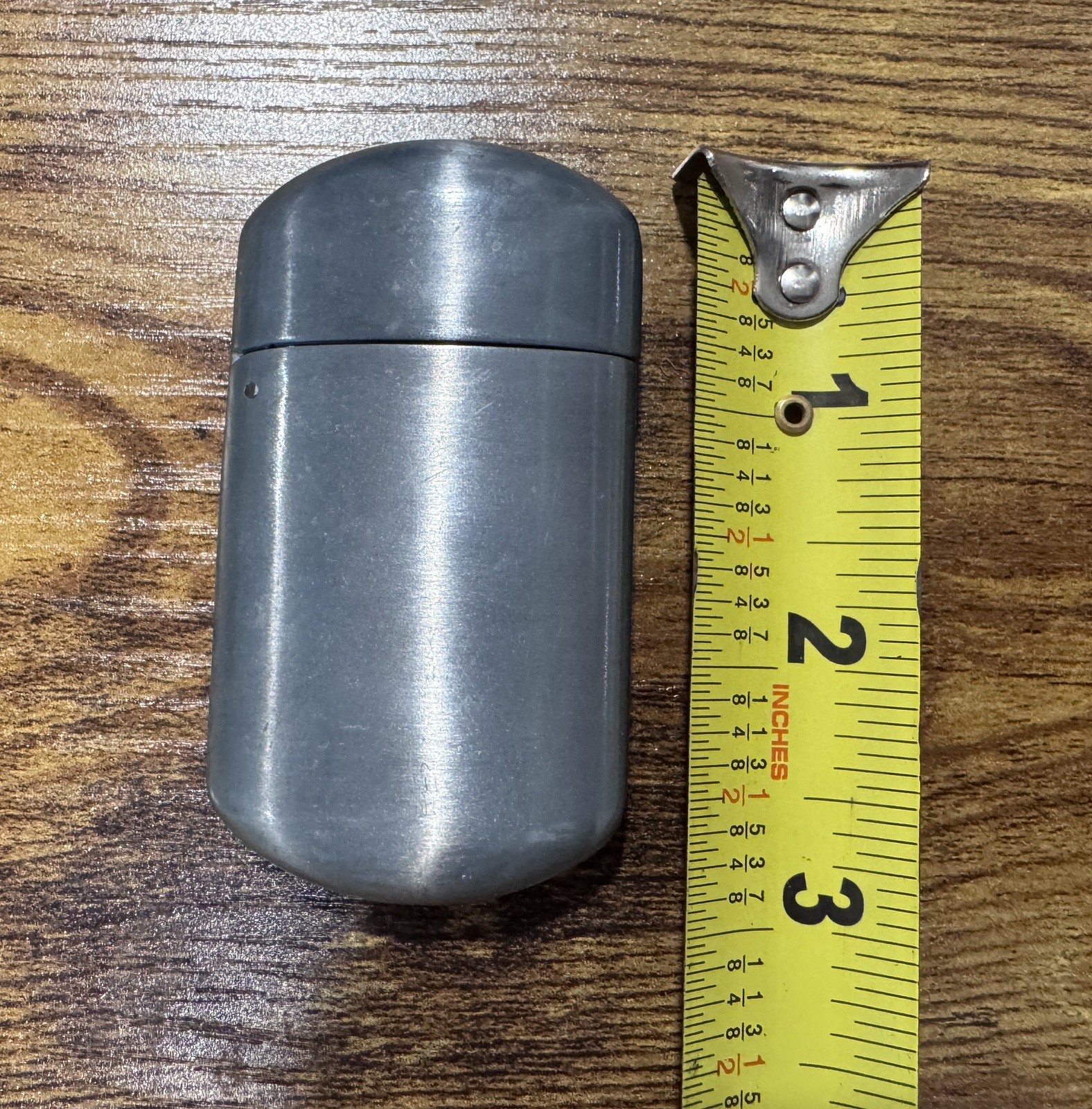 Flip Top Pocket Ashtray Tin Portable Cigarette Butt Phillip Morris