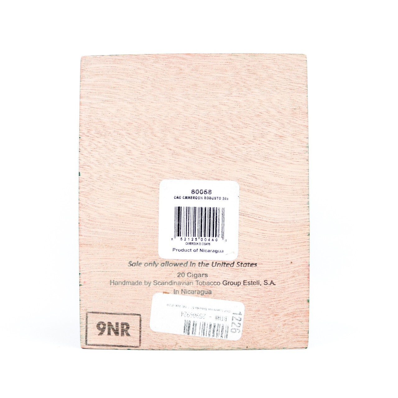 CAO L’Anniversaire Robusto Empty Wood Cigar Box 5.5″ x 4.25″ x 3.25″