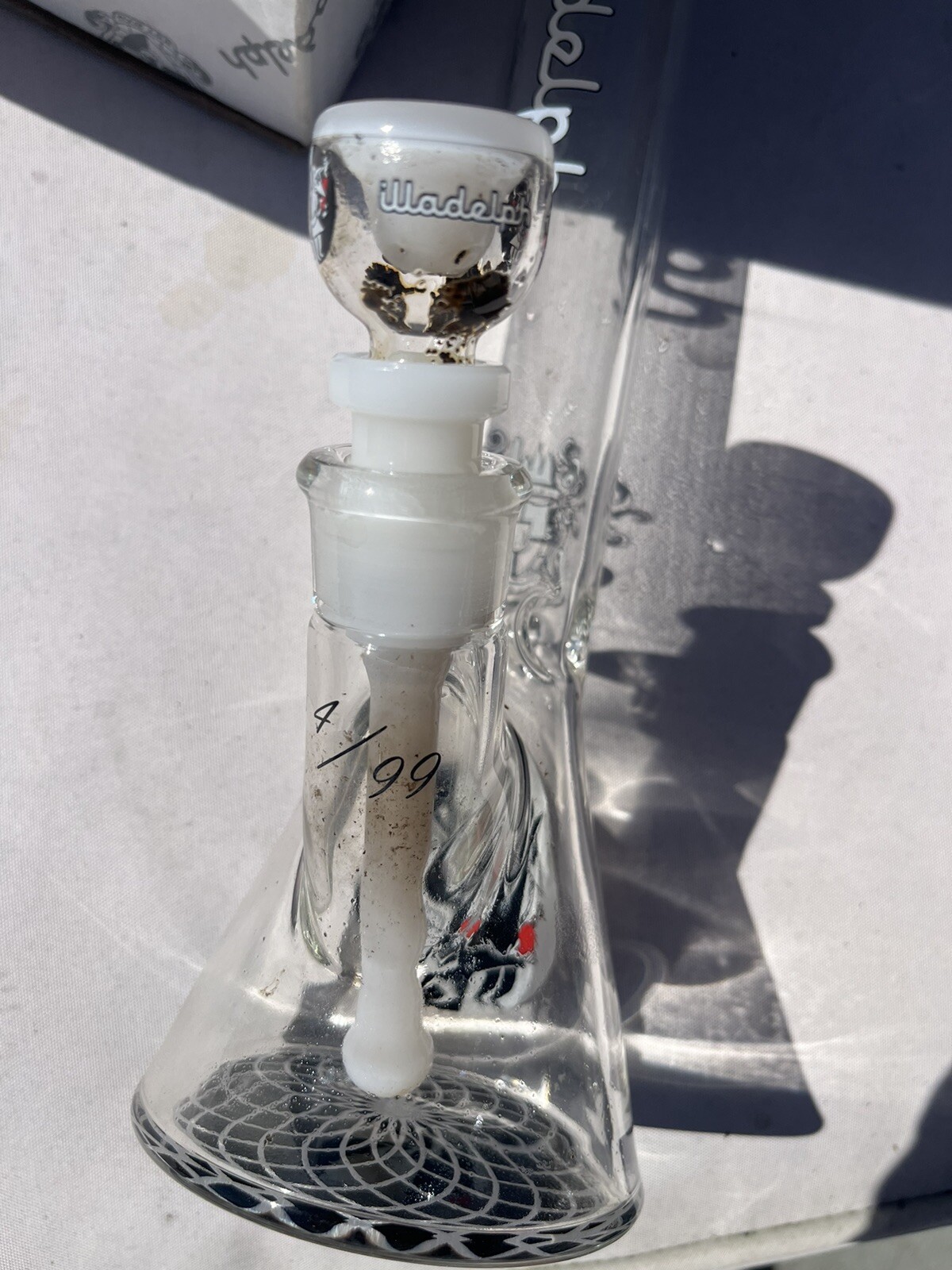 Rare Illadelph Signature Series Spy Vs Spy Mini Beaker