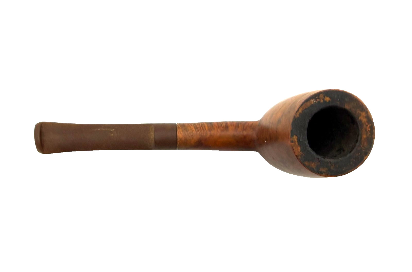 Vintage Jobey Pipe and Handmade Wooden Tobacco Pipe and Match Holder