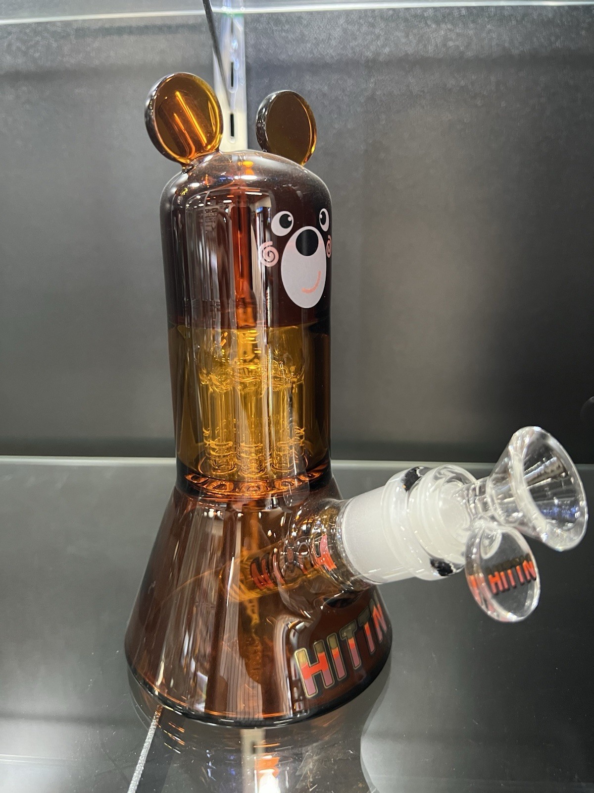 Artistic Glass Bong Water Pipe Tobacco Smoking Pipe 14MM Bowl