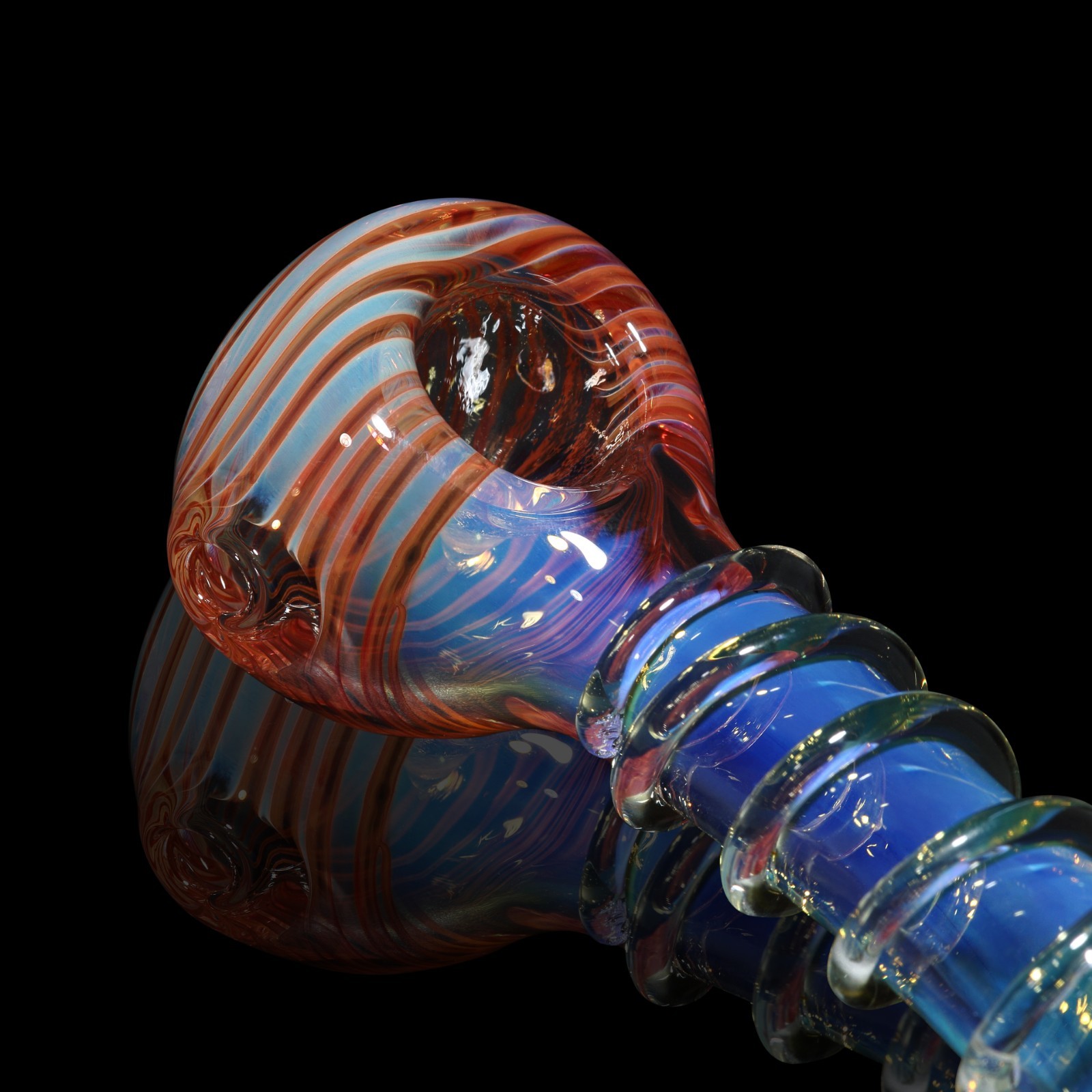 5″ GLOW HAMMER PIPE COLLECTIBLE TOBACCO GLASS SMOKING HERB BOWL HAND PIPES