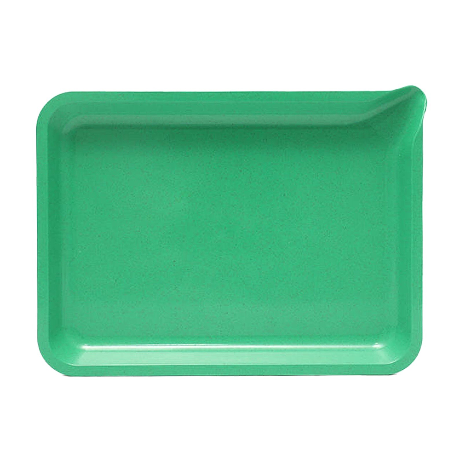 Green Rolling Tray with Funnel 5.75” x 7.75″ (Plant-Based Materials) Tray God