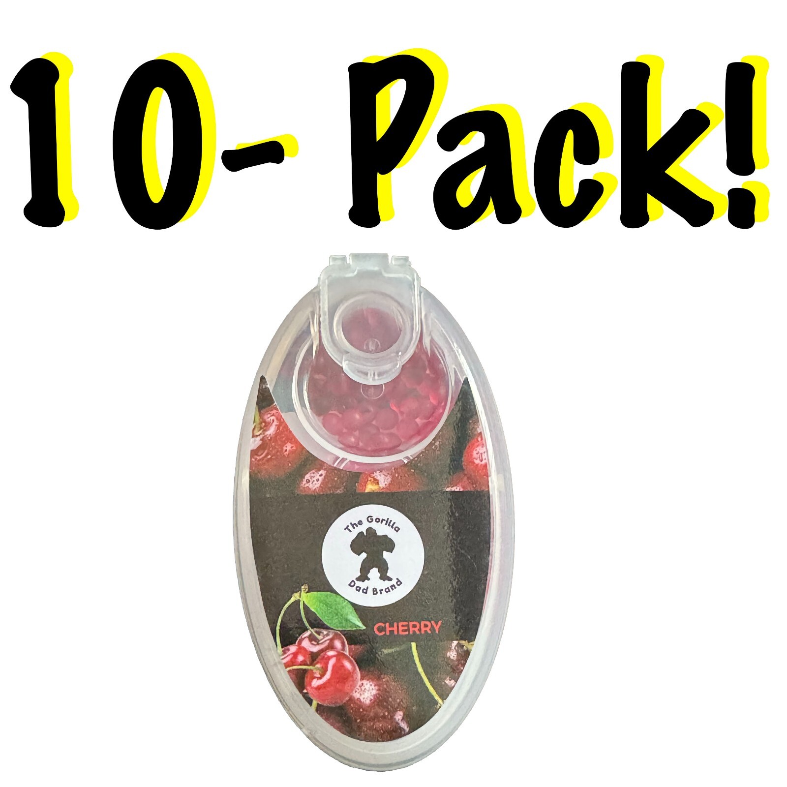 1000 count Cherry burst beads (10 – Pack)