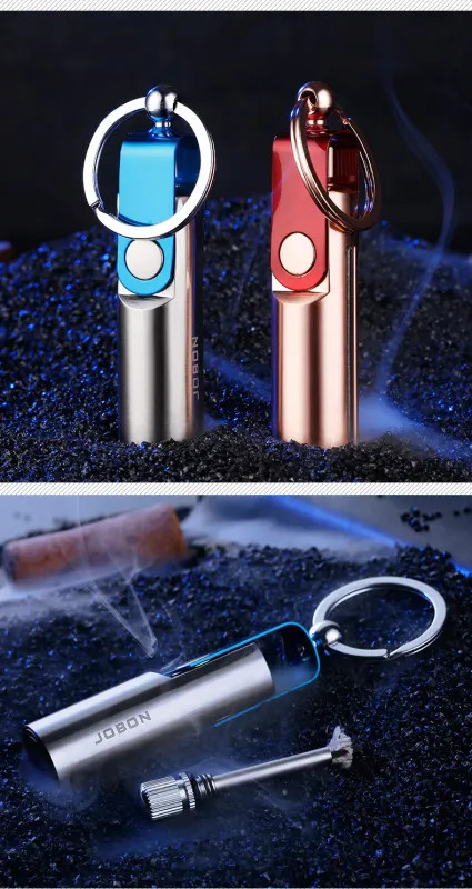 10000 Matches Keychain Lighter Portable Outdoor Torch Creative Smoking