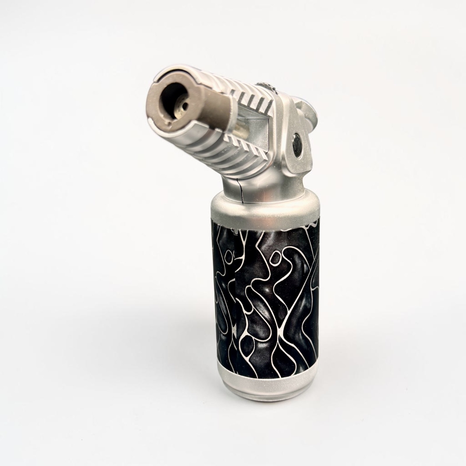 JOBON Jet Torch Lighter Windproof Refillable Butane Adjustable Flame Metal