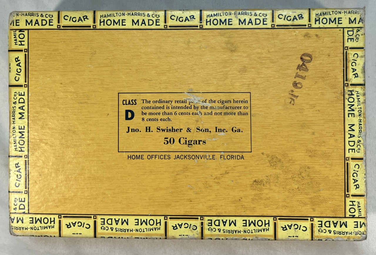📦Vintage Hamilton-Harris & Co’s Home Made – Cigar Box F/SH