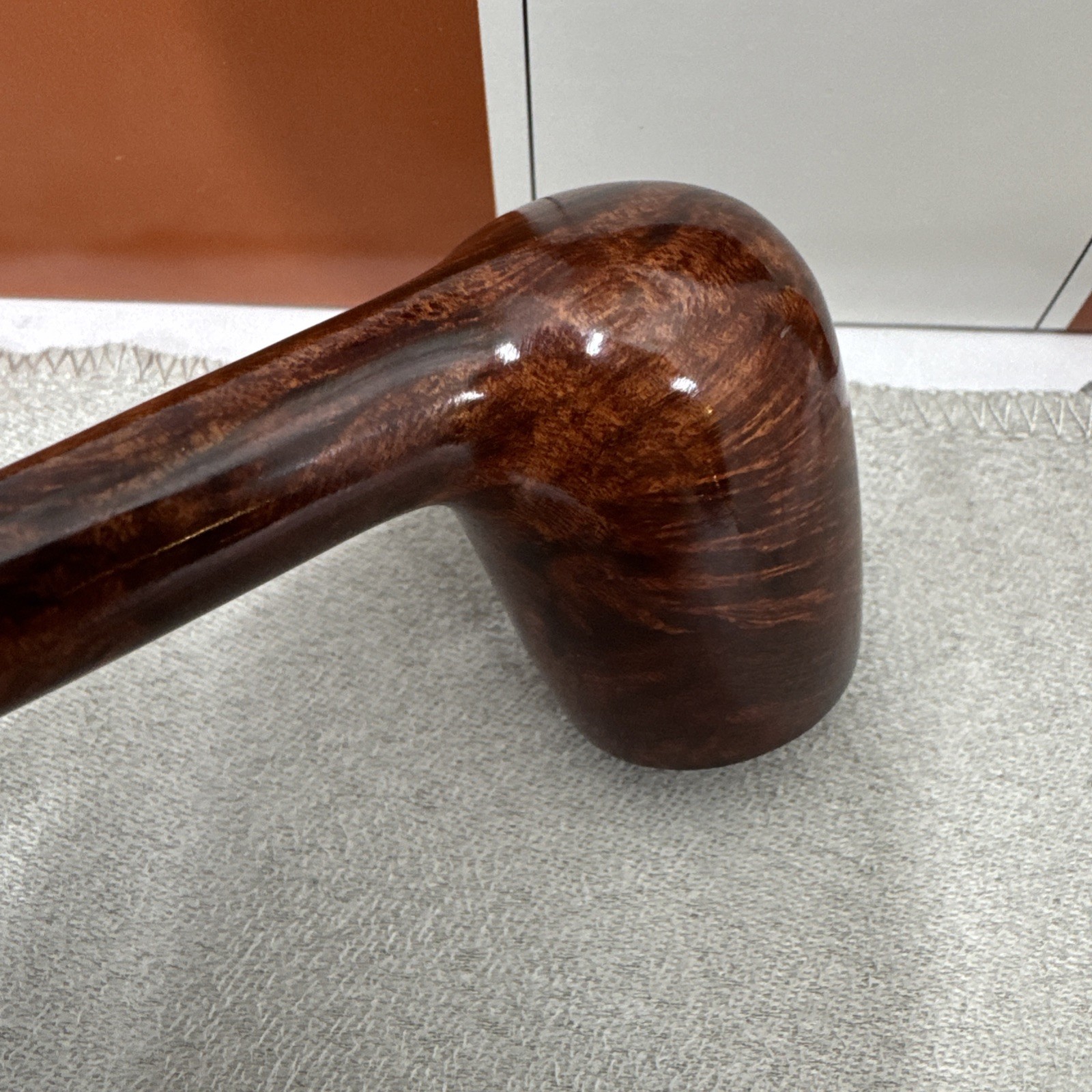 Stanwell Danske Club Brown Polished 107 Billiard Smooth Briar Tobacco Pipe – New